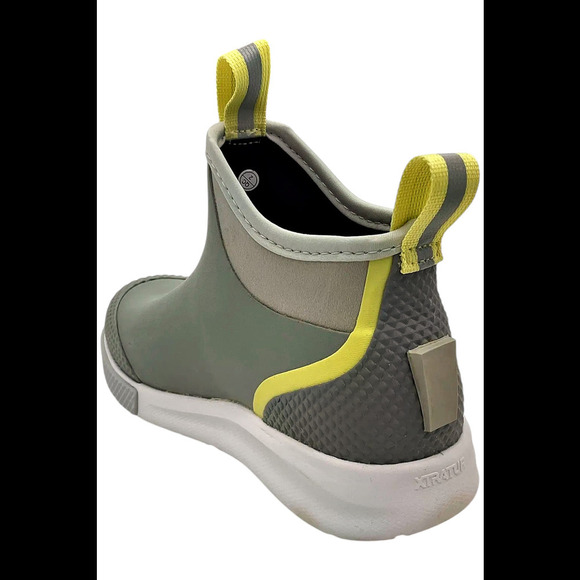 Xtratuf Women\'s Xt W Ankle Deck Gray/Yellow - Medium